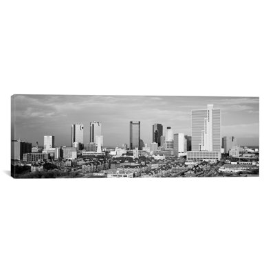 «Fort Worth Skyline Cityscape», reproduction de photo sur toile tendue