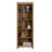 5-Shelf Bookcase, Brown Finish