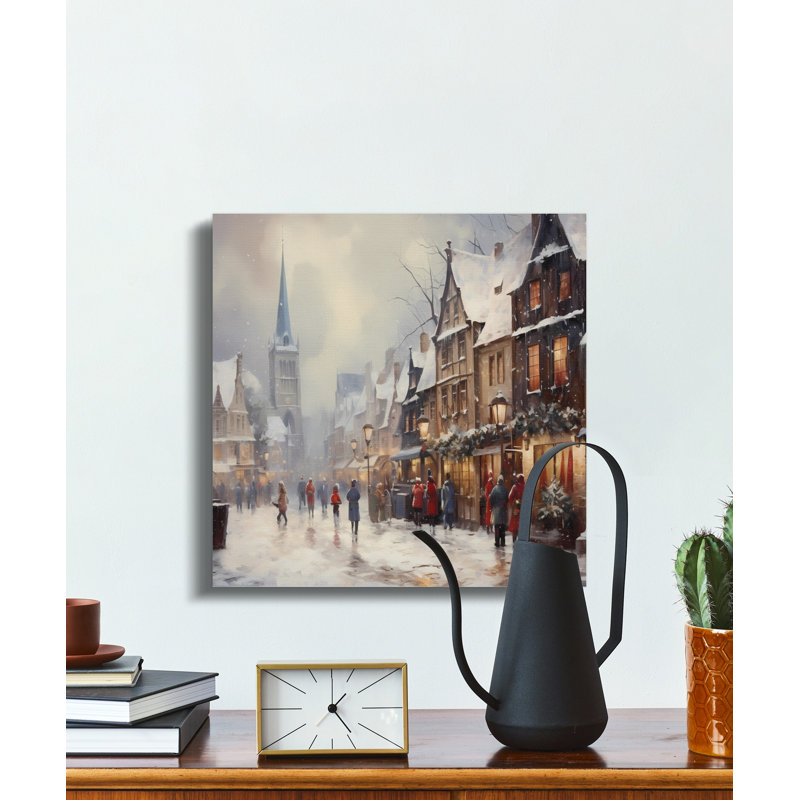 Spitzer Wrapped Canvas Print Set, 12x12
