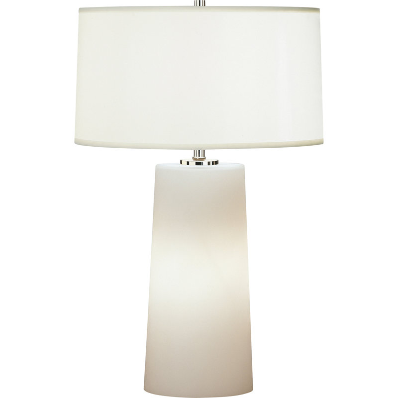 Olinda Table Lamp, White Organza