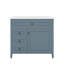 36-Inch Freestanding Bathroom Vanity With Sink, Cabinet, Featuring 3 Drawers And Adjustable Shelf-1447491868
