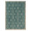 Hand Tufted Geometric Area Rug in Green