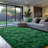 Solid Rug Soft Fluffy Green Indoor Area Rug for Living Room Bedroom Nursery Kids Room-805677154-835077181