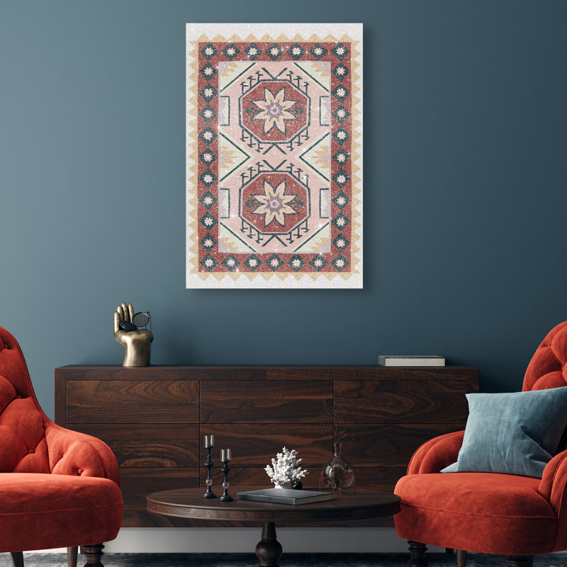 Daylight Damask Print by Oliver Gal, 54"H x 36"W, Gallery Wrapped