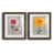 Papier, cadre noyer