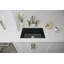 Ruvati 18'' W Single Bowl Fireclay Kitchen Sink-1882546507
