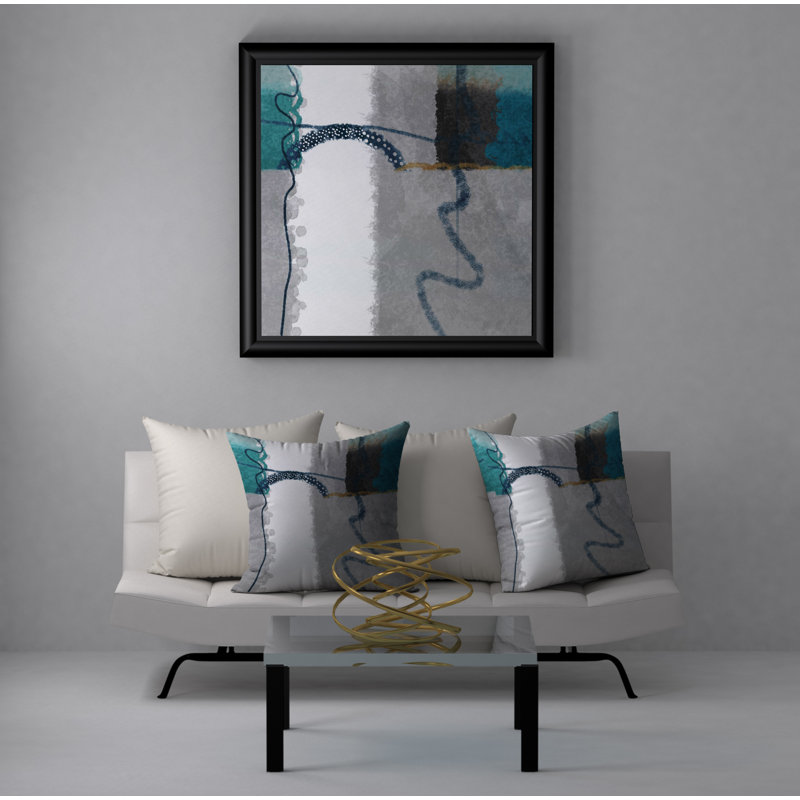 Reversible Throw Pillow, 20" x 20"