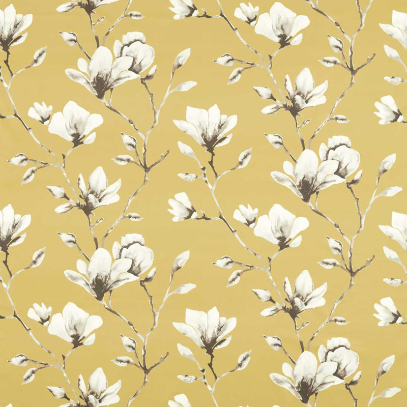 Maseki Fabric, Emerald/Ochre