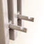Senza Metal Wall 2 - Hook Wall Mounted Coat Rack-125876656