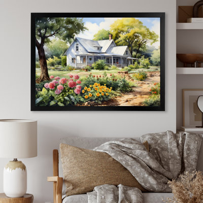 Farmhouse Frontyard Oasis I - Farm Wall Decor