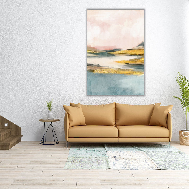Printemps, impression sur toile, H 48 po x l 32 po