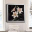 Lily Elegante - peinture sur toile encadrée-990572099-990572098