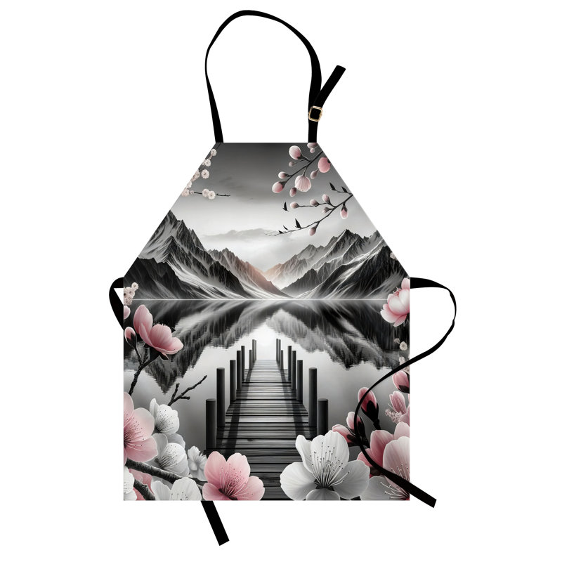 No Pattern Bib Apron