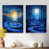White Floater Framed