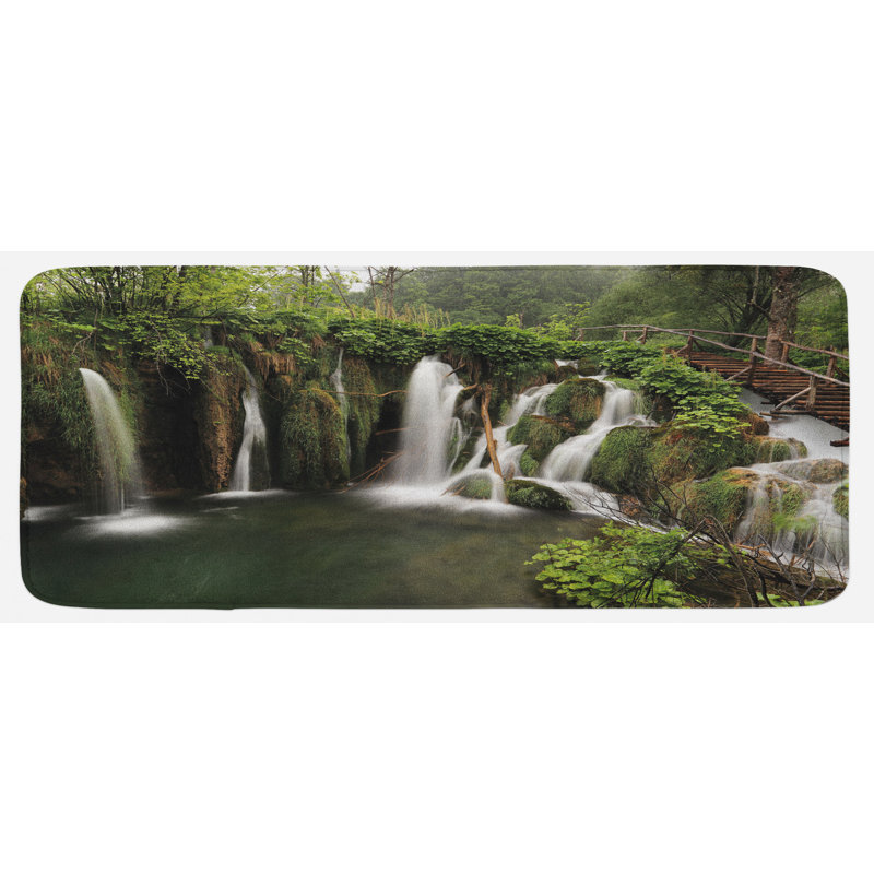 Tapis de cuisine cascade