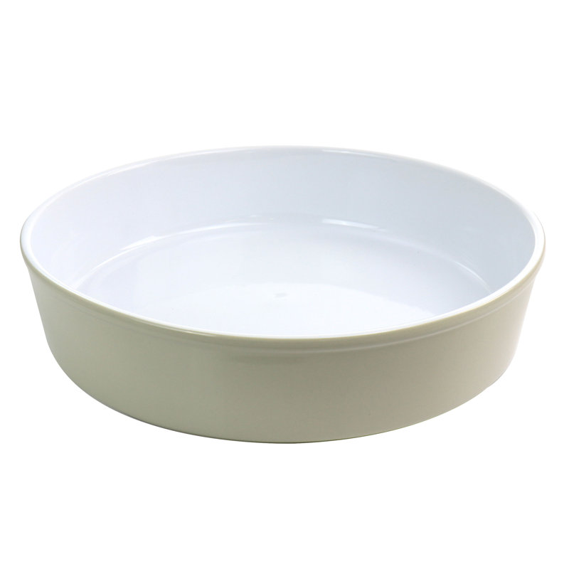 Martha Stewart 1,3 pte Grès rond boulanger, Beige