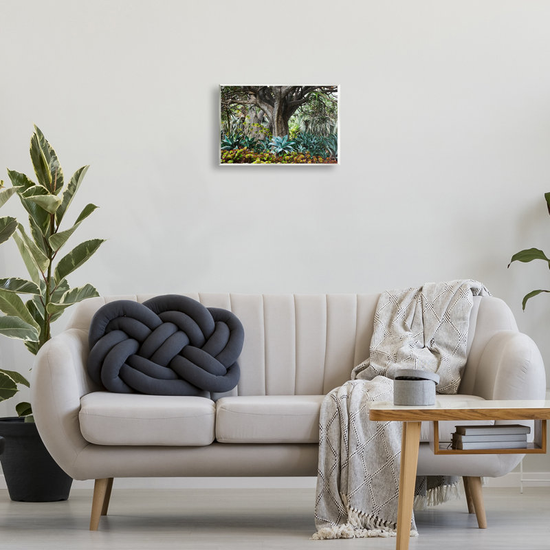 "Végétal luxuriant", art mural par Richard Wong, H 10 po x l 15 po