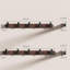 Freestanding 9 - Hook Coat Rack