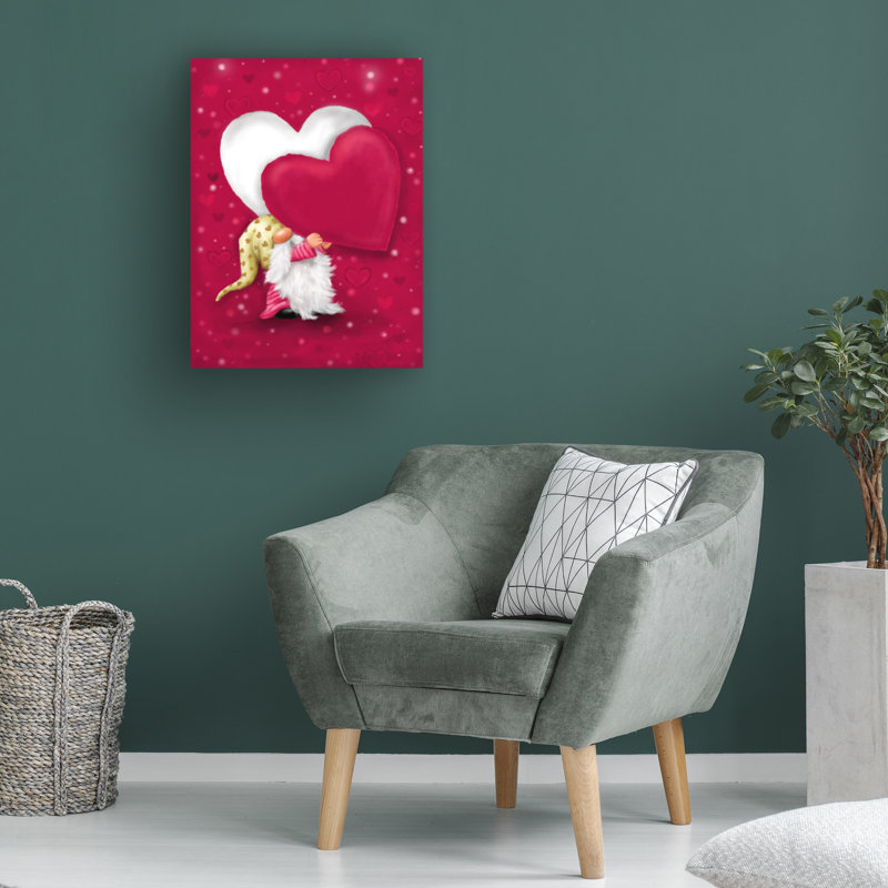 Art sur toile, ginome de Valentin, H 14 po x l 19 po
