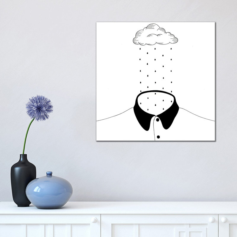 Rain In by Filippo Spinelli - Print on Canvas, Wrapped Canvas, 45.72 cm H x 45.72 cm W x 1.91 cm D