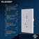 20 Amp Self-Test GFCI Outlet, And 24W In-Wall USB Charger Combo Receptacle, Dual Type C,  4.8A Of Charging Power, UL And CUL Certified, Midsize Wall Plate Included,  (1-Pack)