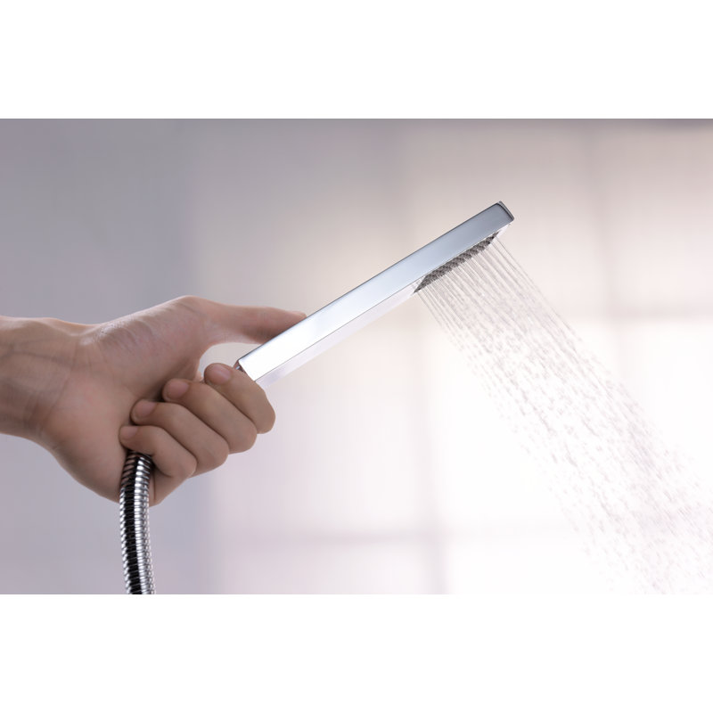 2 Handle Floor Tub Filler with Diverter, Polished Chrome