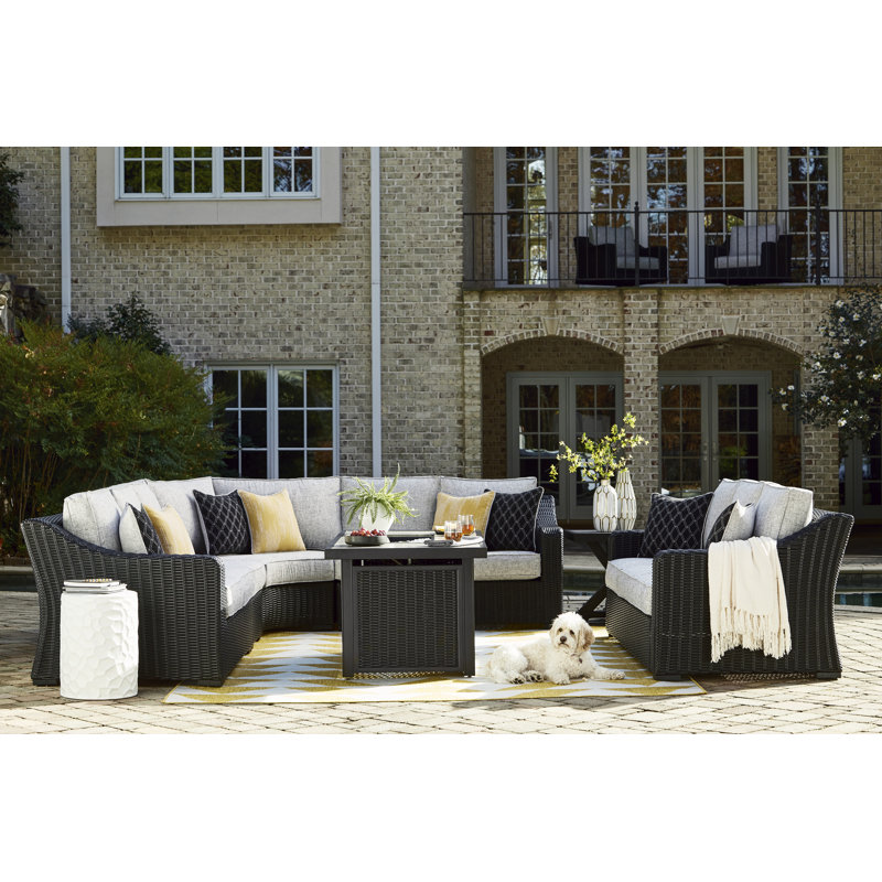 Danny Rectangle Smokeless Fire Pit Table with Hidden Fuel Tank