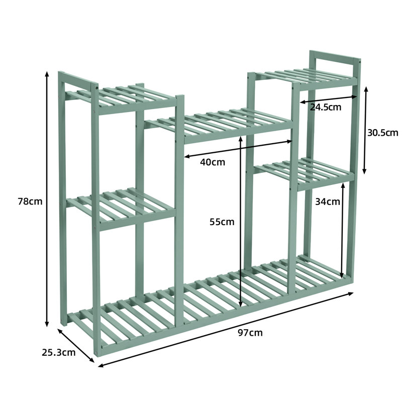 Crosbyton Wood Plant Stand