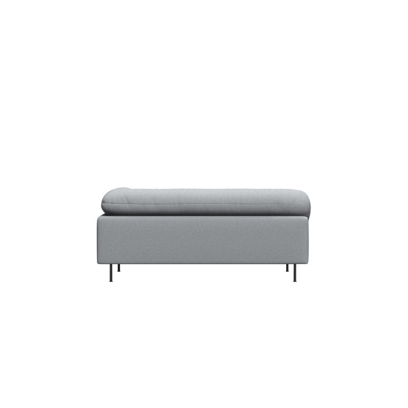 Collar Open End Right (Arm Left), Left Hand Facing, Polyester, Light Gray