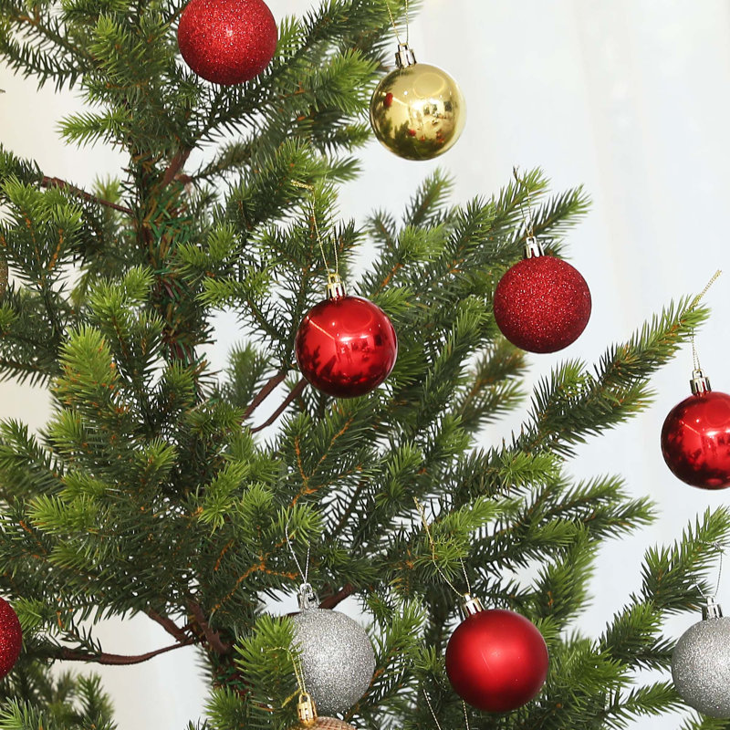 Arbre de Noël articulé artificiel avec 1933 pointes, 7'