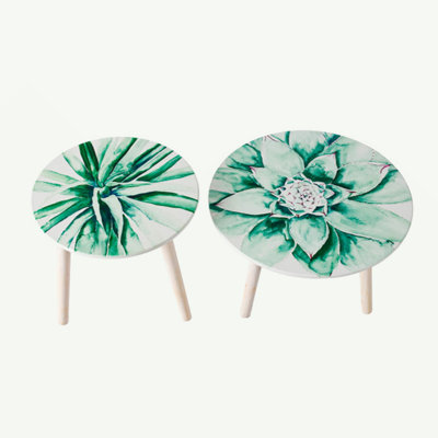 Ensemble de 2 tables d'appoint Despain