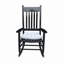 Chaise berçante en bois, sans tapis-1111138074