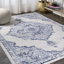 Tapis bleu clair / ivoire Alhambra-1360008893