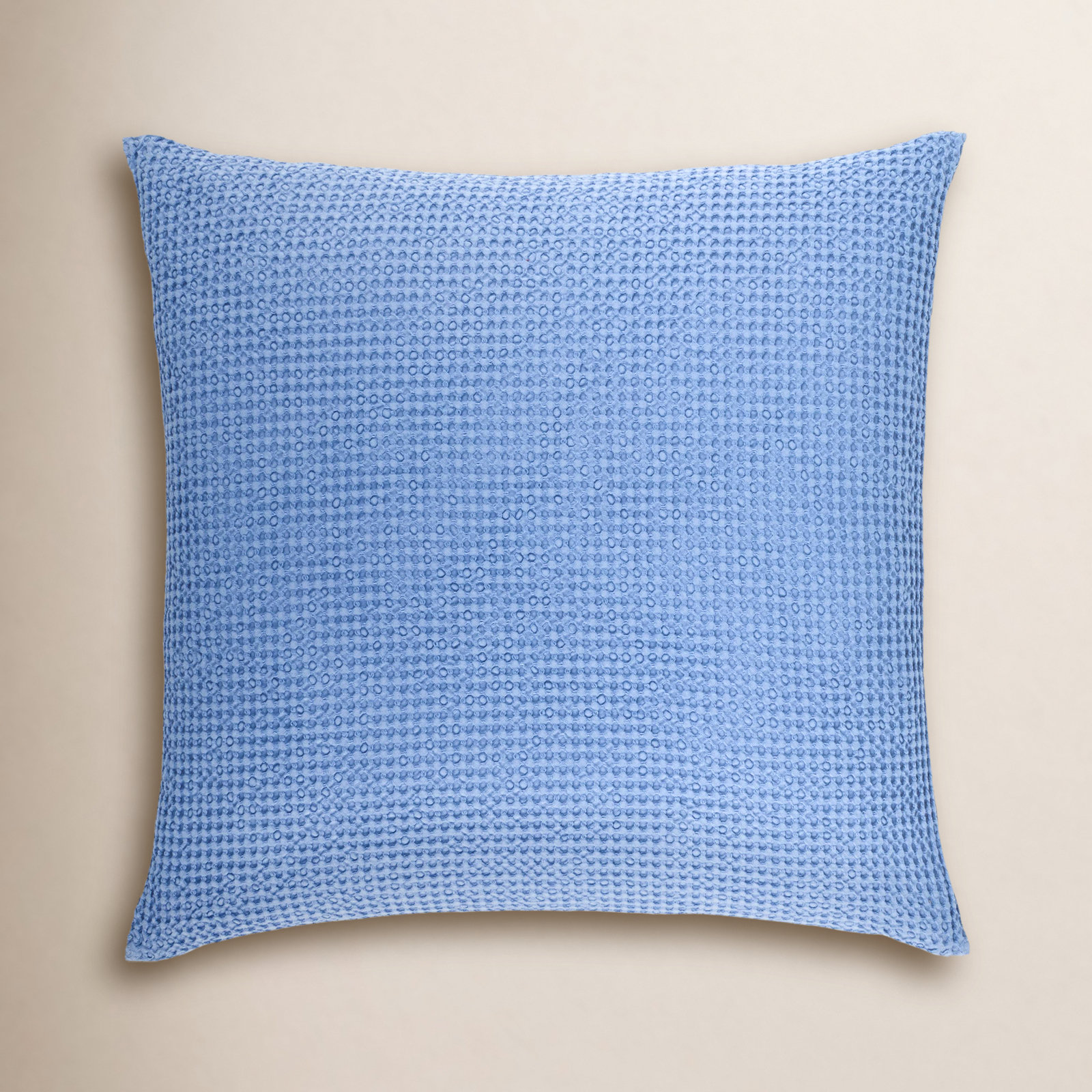 Bubble Matelasse Sham, Euro, French Blue