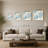 More Blue Florals by Lanie Loreth - Graphic Art on Canvas-115297303