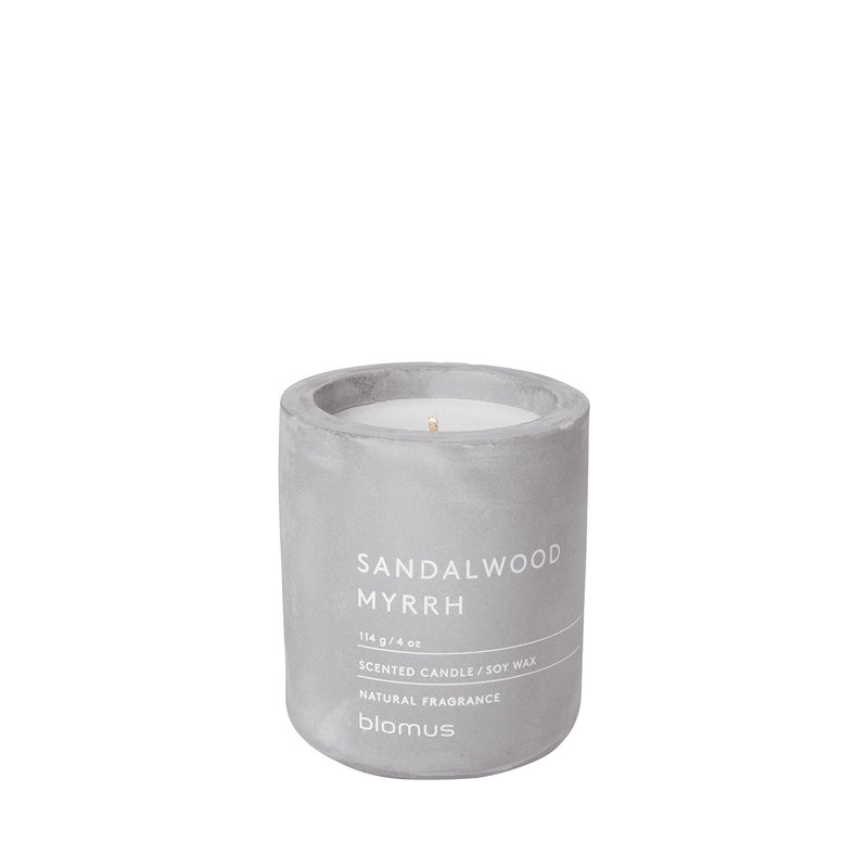Fraga Scented Jar Candle with Stone Holder, Micro Chip, 10