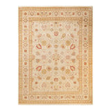 Classic One-of-a-Kind 9' 2" X 12' 1" Hand Knotted Area Rug