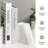 Natural Marble Vase Bookends Set of 2, Decorative Stone Book Holders-290473194