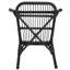 Chaises de patio en rotin Pe (ensemble de 2) - Cadre en fer résistant aux rayons UV, pour cour / bord de piscine / jardin-764328768