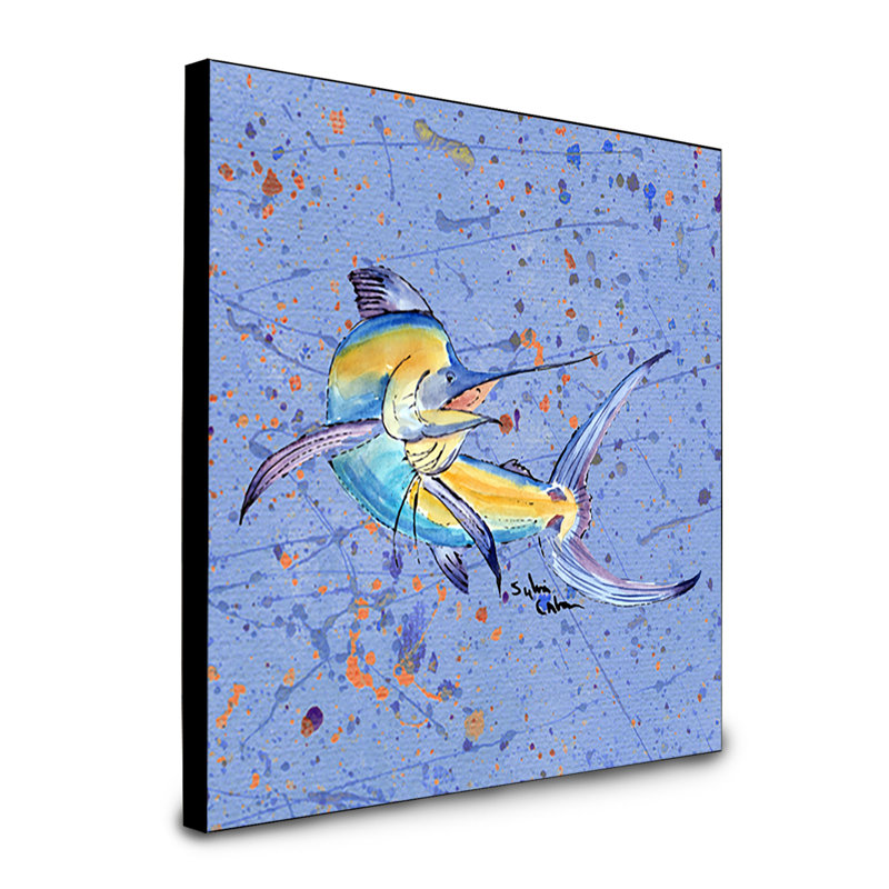 Panneau mural marlin art Mollyemma