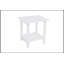 Table d'appoint en bois imitation bois texturé avec rangement double couche, pour les pique-niques en plein air et l'utilisation quotidienne-1504840719