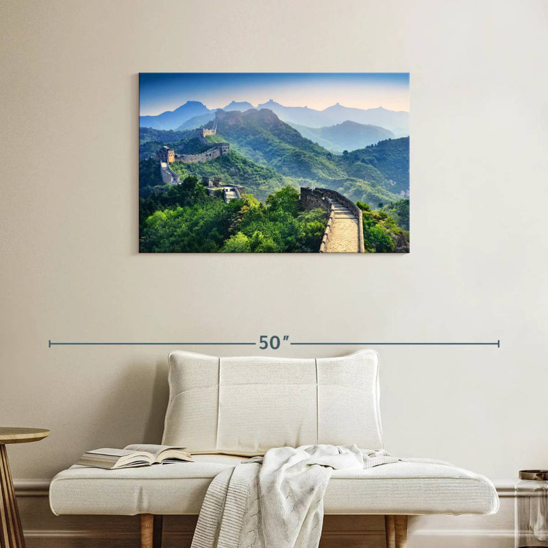 Ravi, matin, grande muraille de Chine, H 24 po x l 36 po
