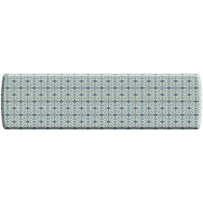 Tapis anti-fatigue Designer Comfort - bleu médaillon Atlas