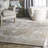 Jeffry Vintage Persian Performance Brown/White Rug-750050785
