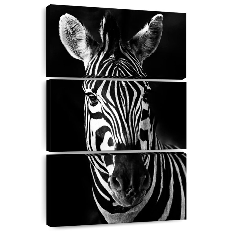 Brampt Serious Zebra, 38" H x 24" W