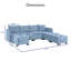 Canapé modulaire Ziniyah-592624469