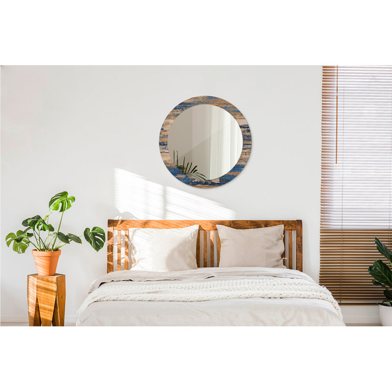 Huldar Glass Flat Wall Mirror
