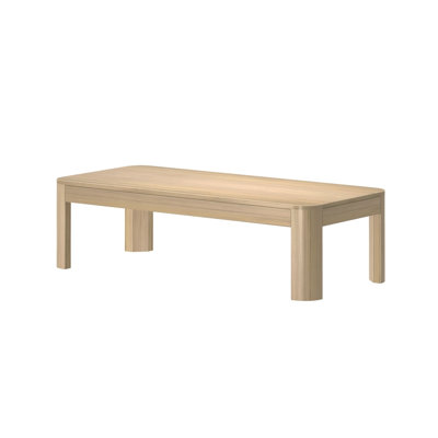 Toriano Solid Wood Single Coffee Table