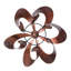 Lenda 70" Outdoor Tulip Kinetic Windmill Sculpture  – Decorative Garden Spinner for Yard or Patio