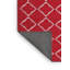 Tapis de zone rouge contemporaine-1487931900